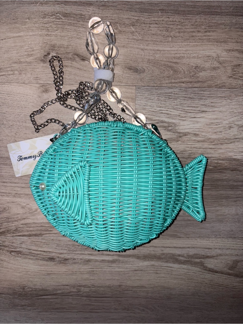 Tommy Bahama Fish Bag - Aqua Blue